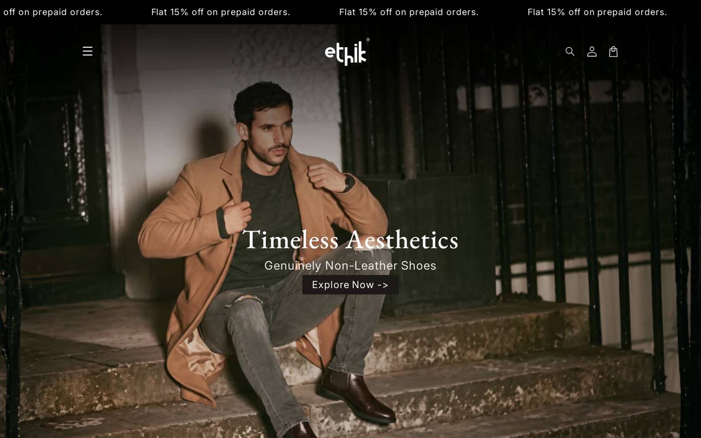 ethikonline.com homepage screenshot