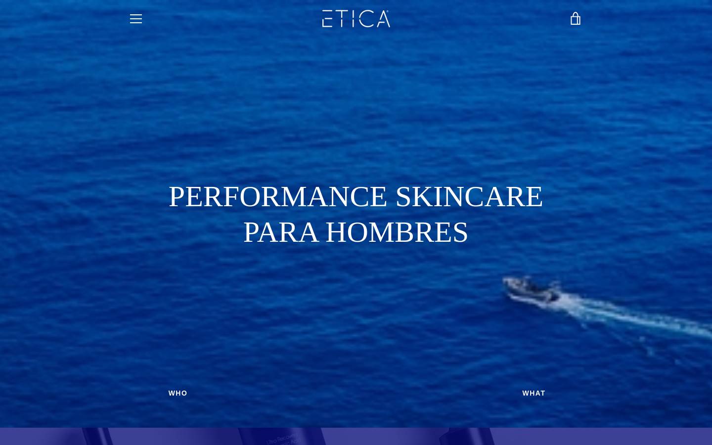 eticamen.com homepage screenshot