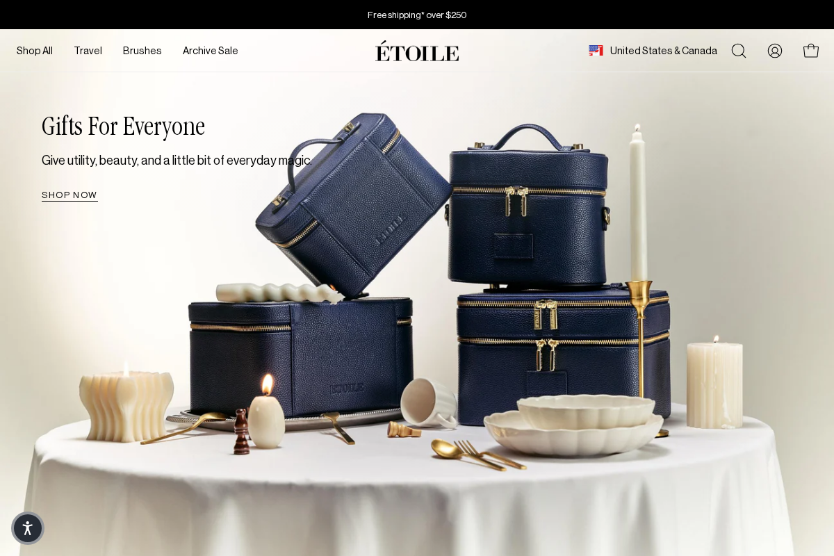 ETOILE homepage screenshot