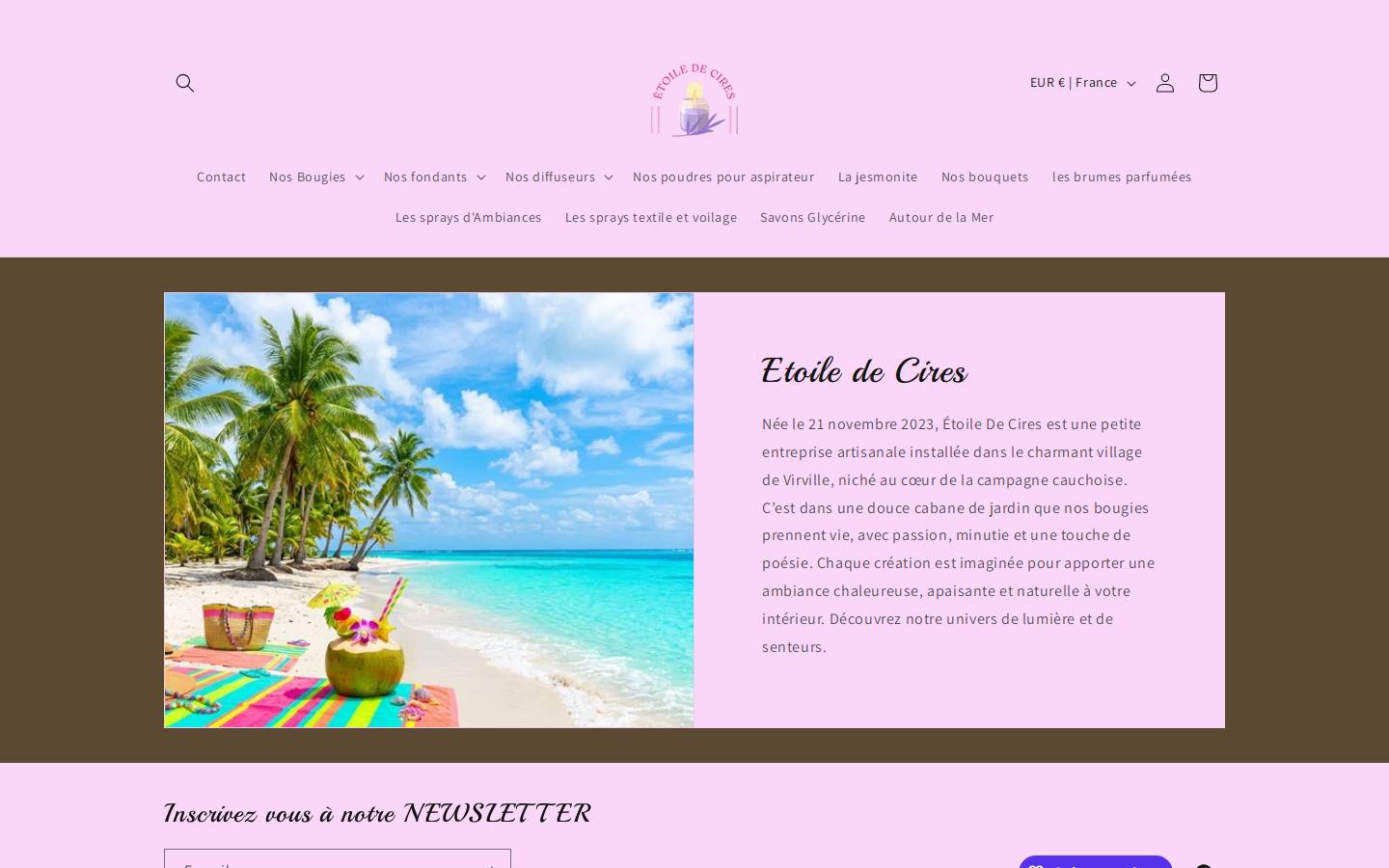 etoiledecires.fr homepage screenshot