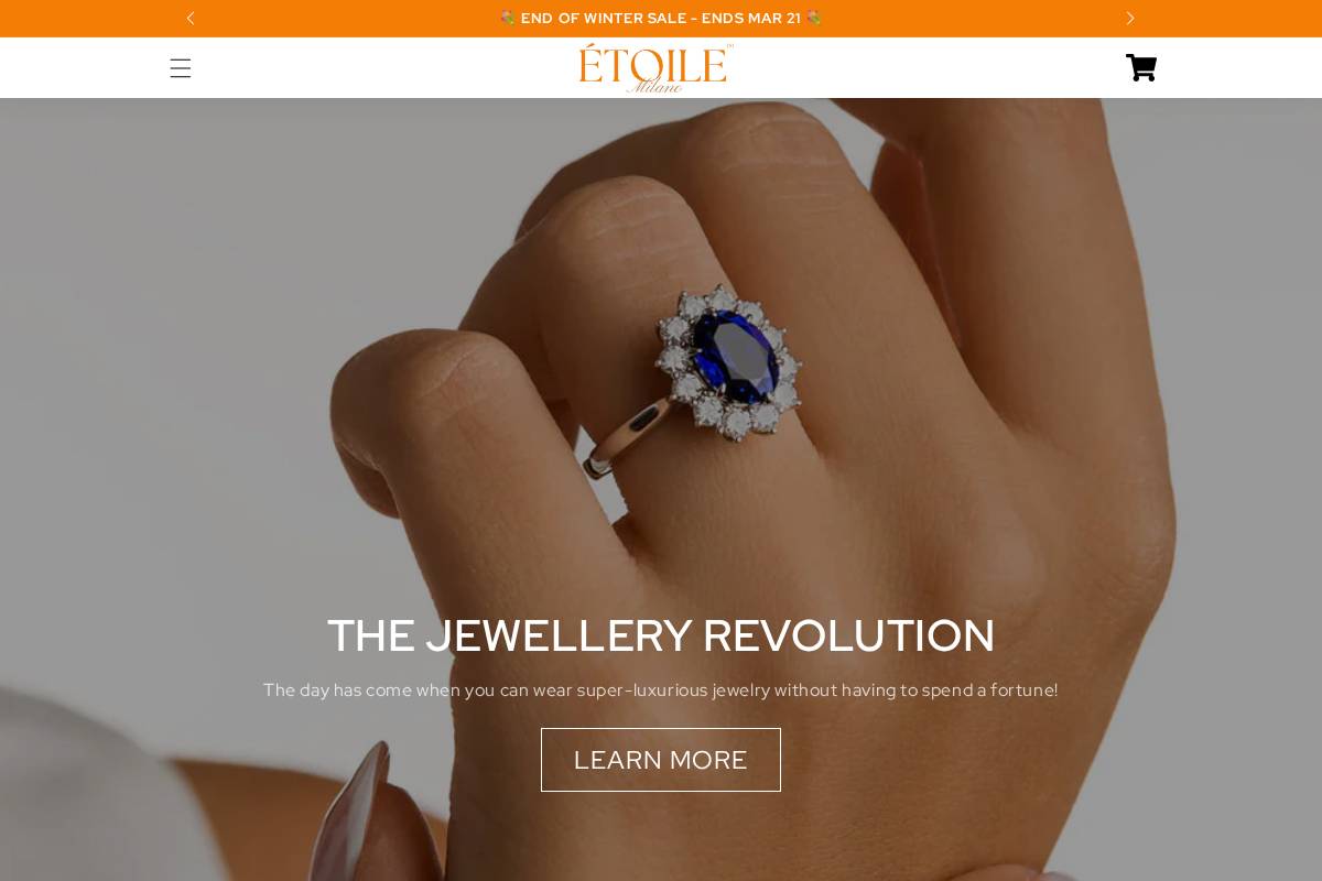 Étoile Milan homepage screenshot