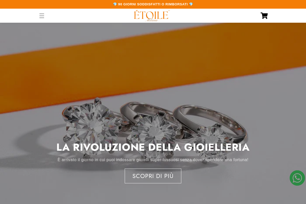 Etoilemilano homepage screenshot