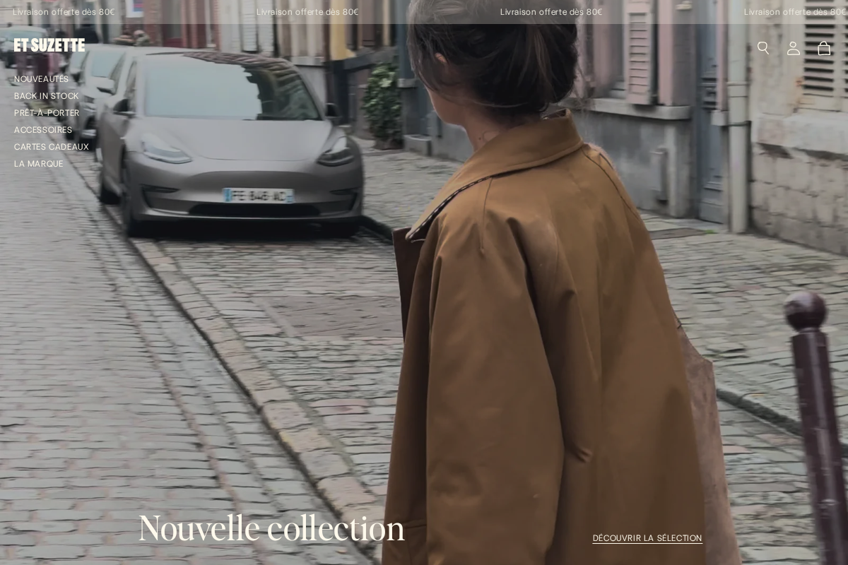 Etsuzette homepage screenshot