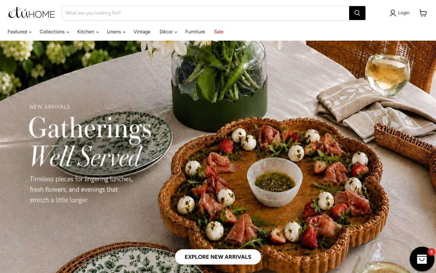 etuhome.com homepage screenshot