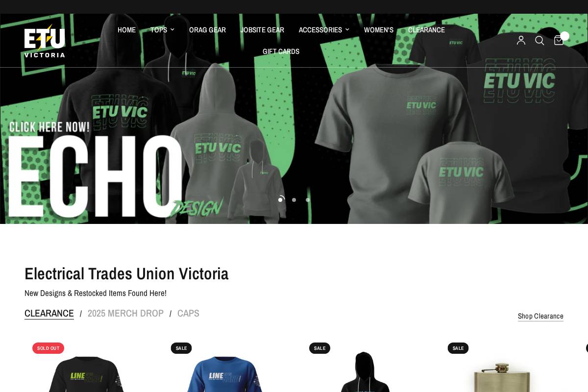 etuvic.shop homepage screenshot