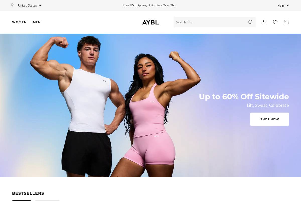 Eu Aybl homepage screenshot