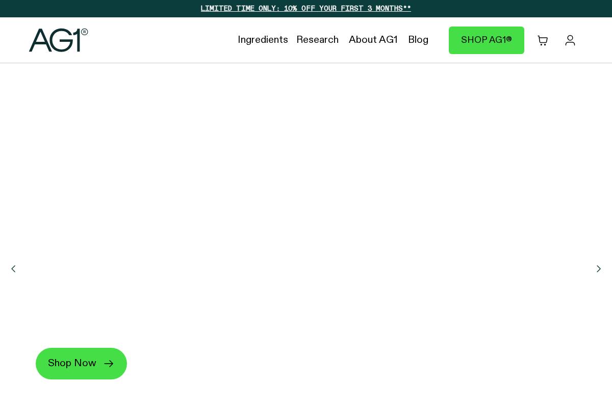 eu.drinkag1.com homepage screenshot