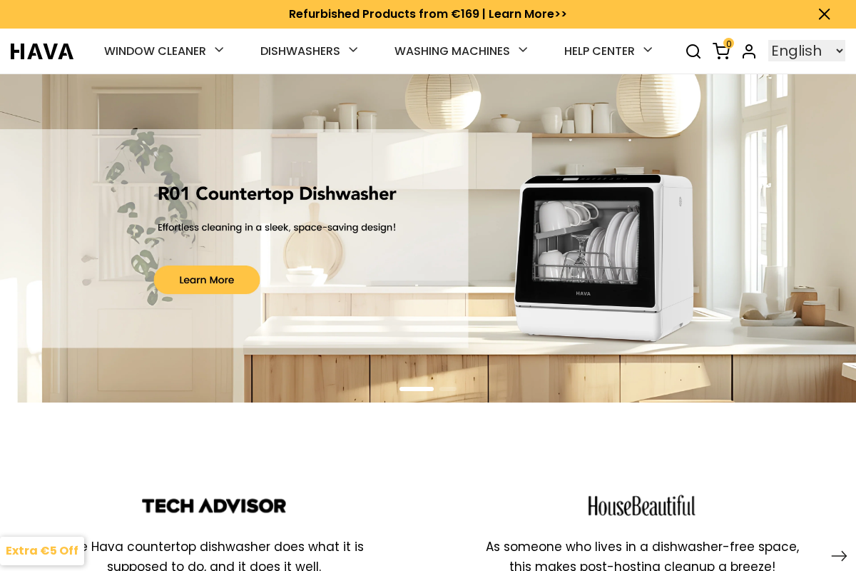 Eu Havalab homepage screenshot