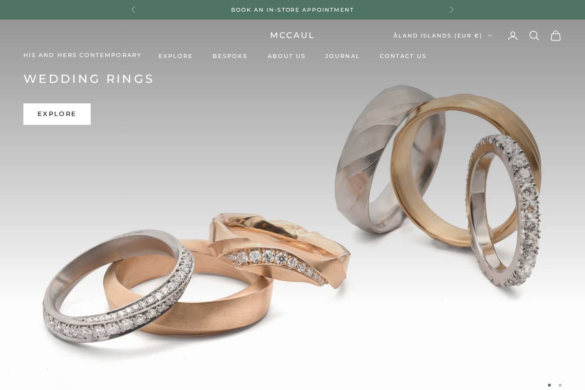 eu.mccaul.com homepage screenshot