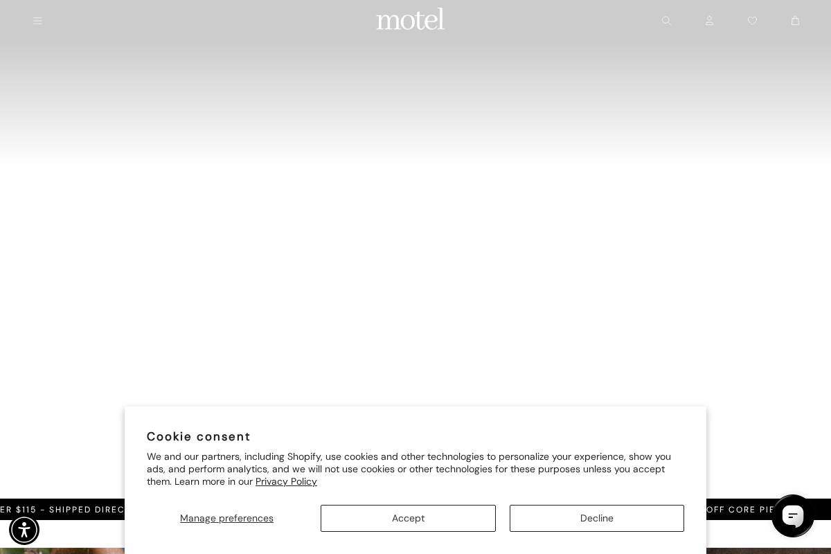 Motel Rocks homepage screenshot