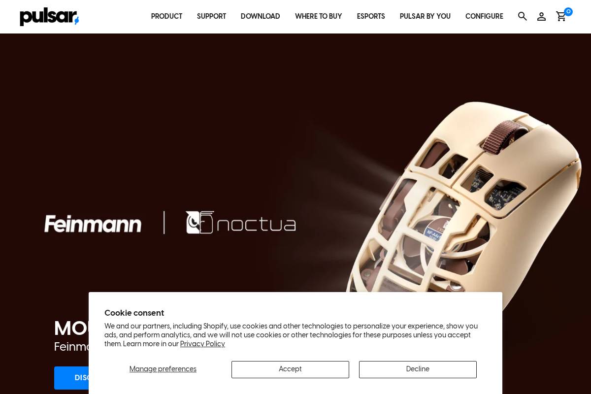 eu.pulsar.gg homepage screenshot