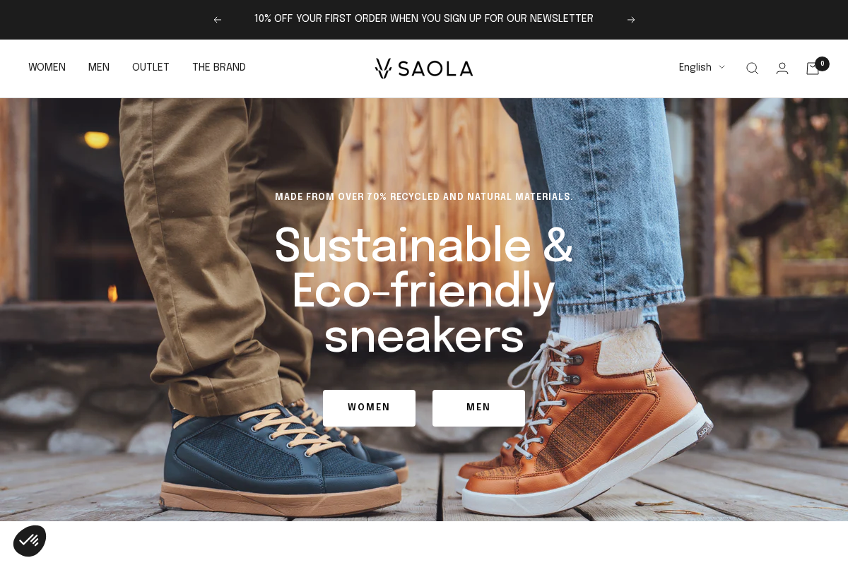 SAOLA EUROPE © 2024 homepage screenshot