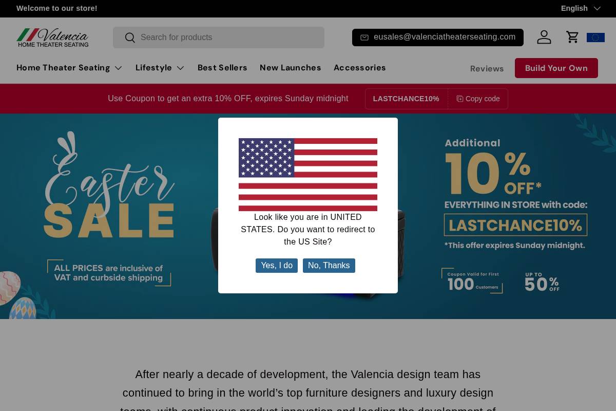 Eu Valenciatheaterseating homepage screenshot