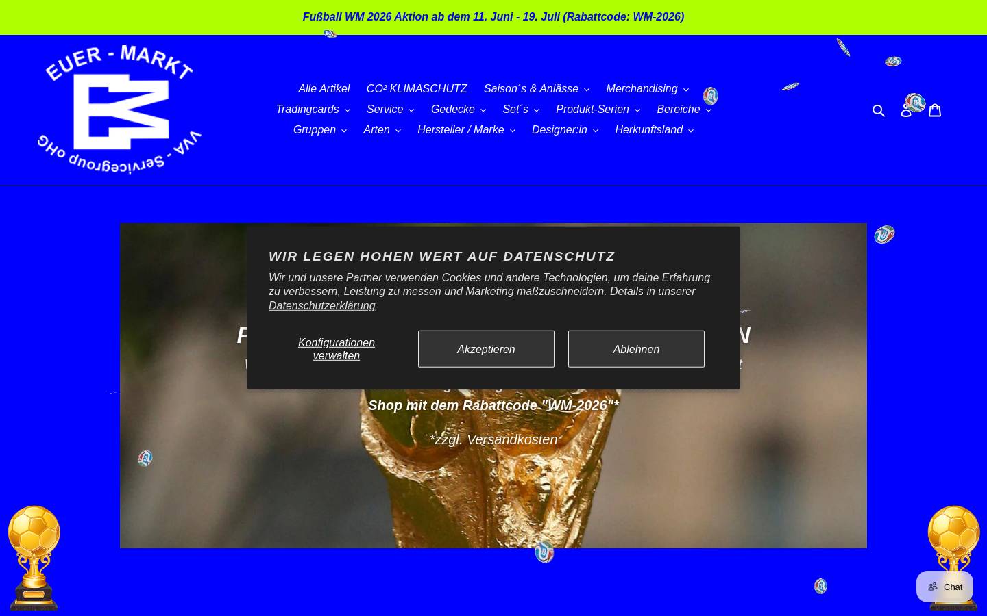 Euer Markt "eMarketplace" / VVA-Servicegroup oHG homepage screenshot