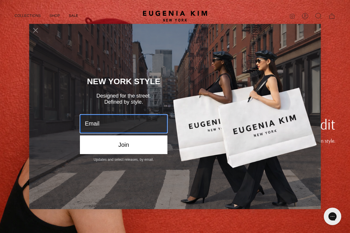 Eugenia Kim homepage screenshot