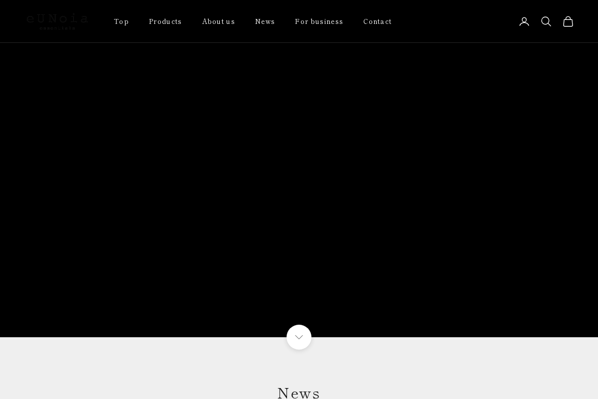 eUNoia essentials homepage screenshot