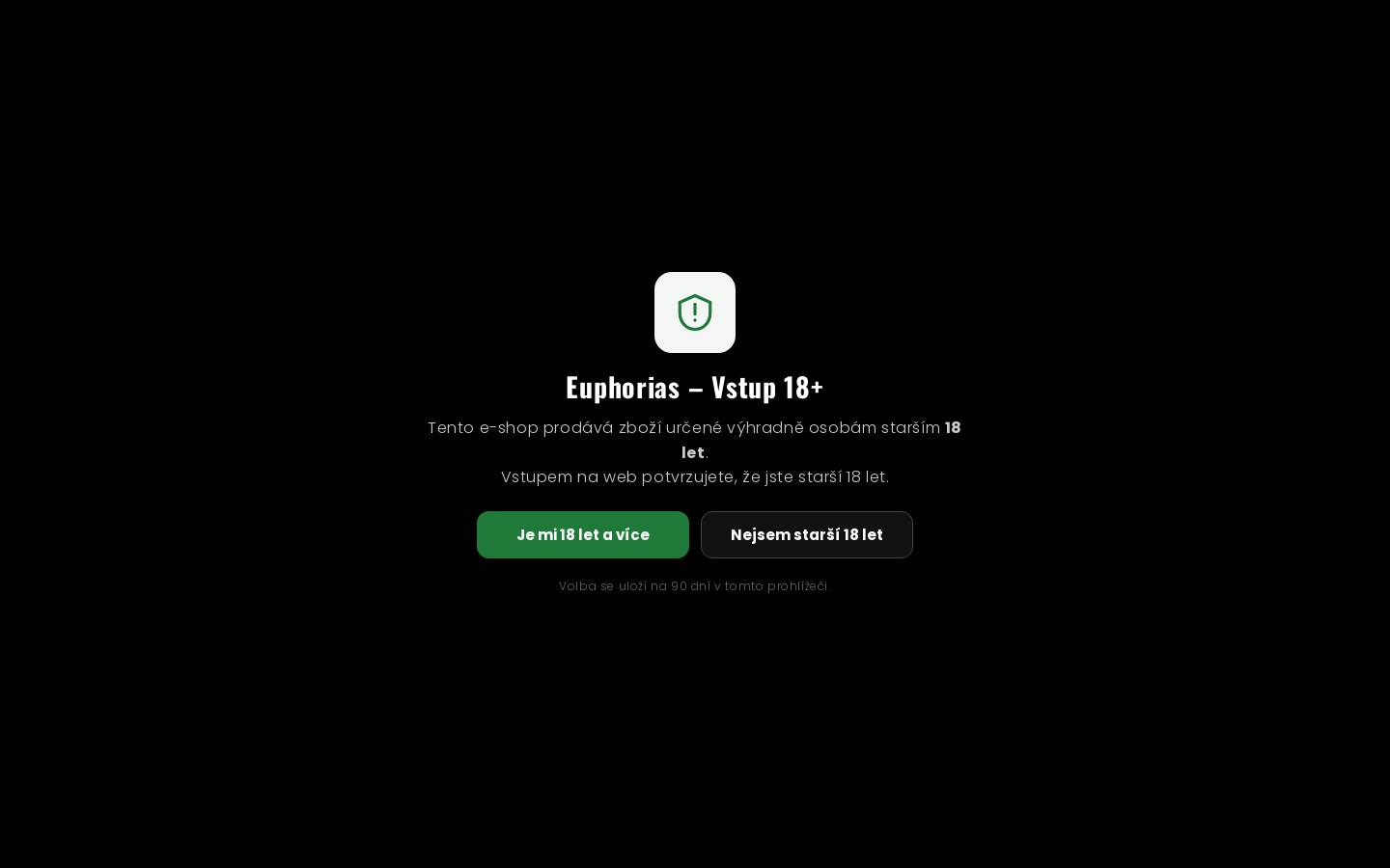 euphorias.cz homepage screenshot