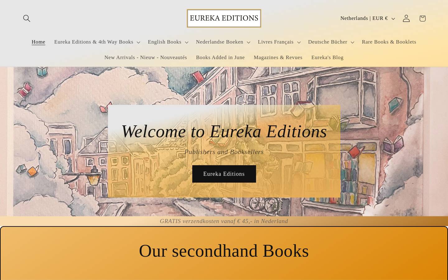 eurekaedition.com homepage screenshot