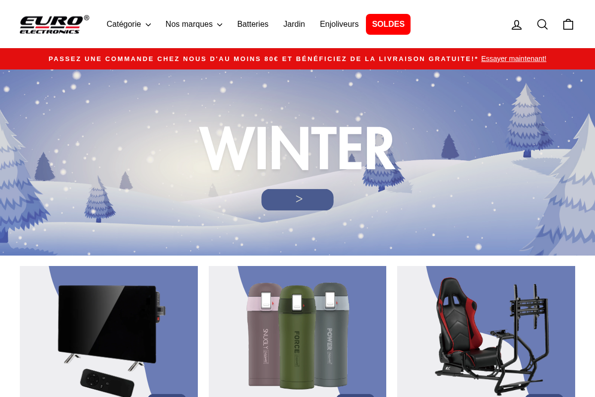 Euroelectronics homepage screenshot