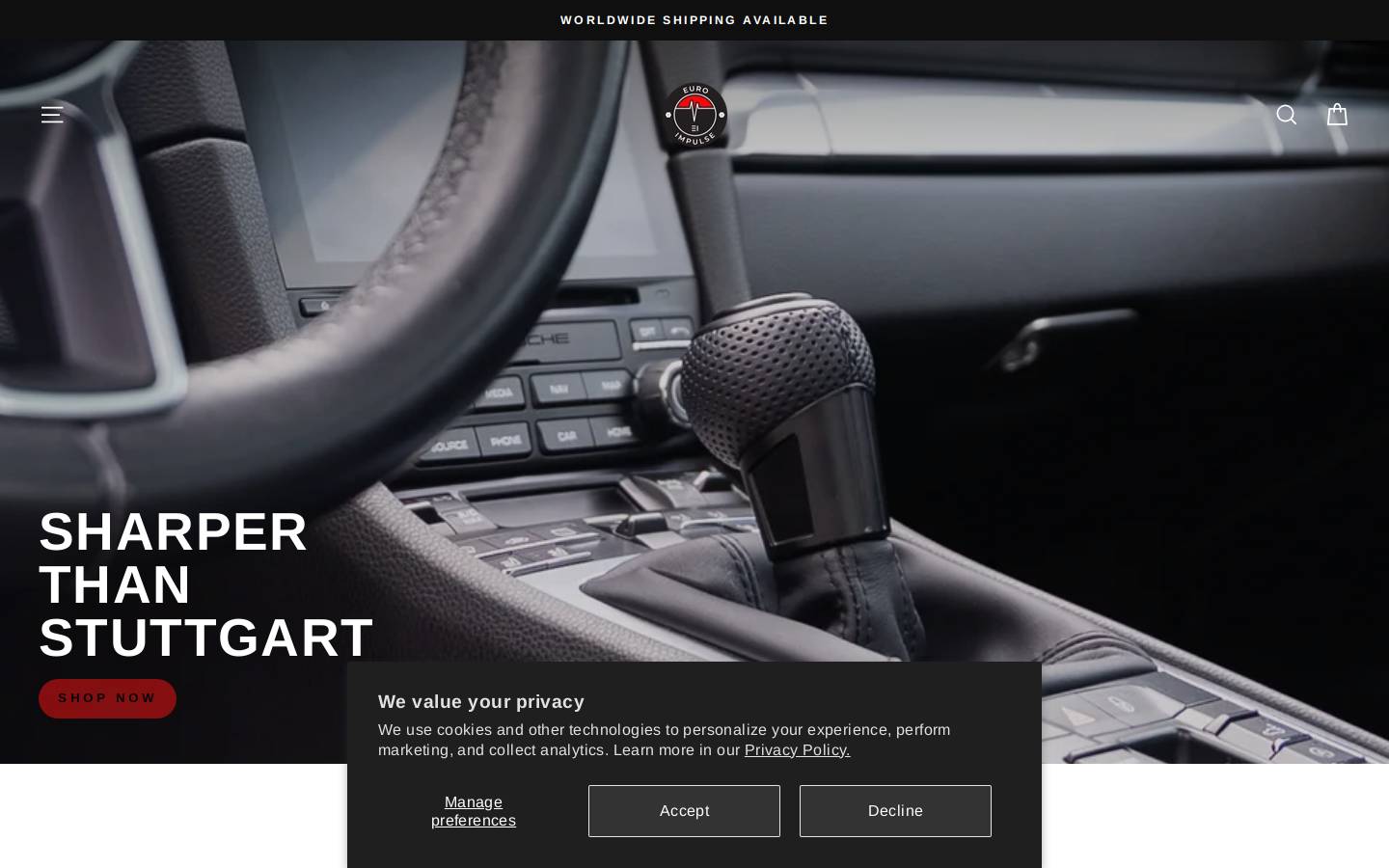 euroimpulse.com homepage screenshot