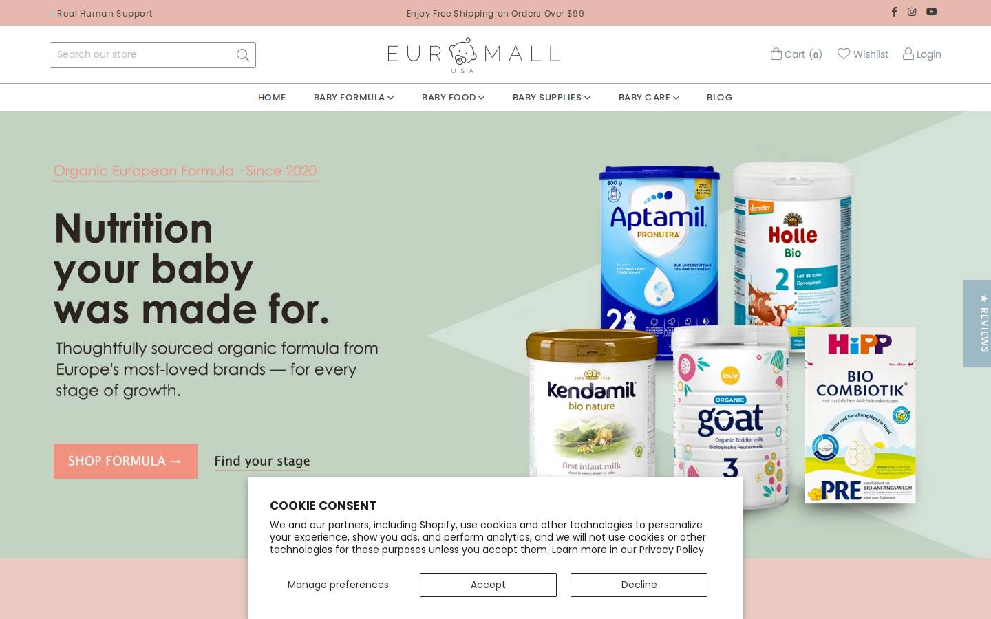 euromallusa.com homepage screenshot