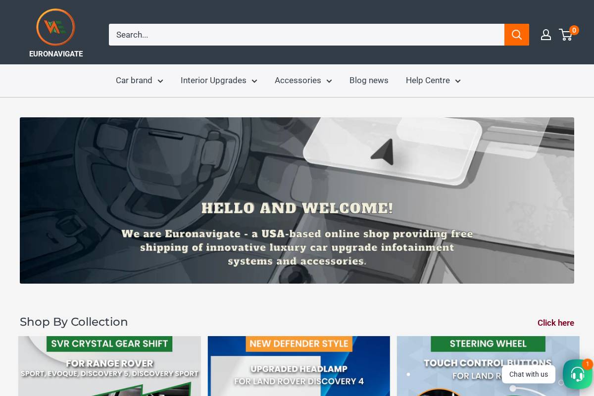 euronavigate.com homepage screenshot