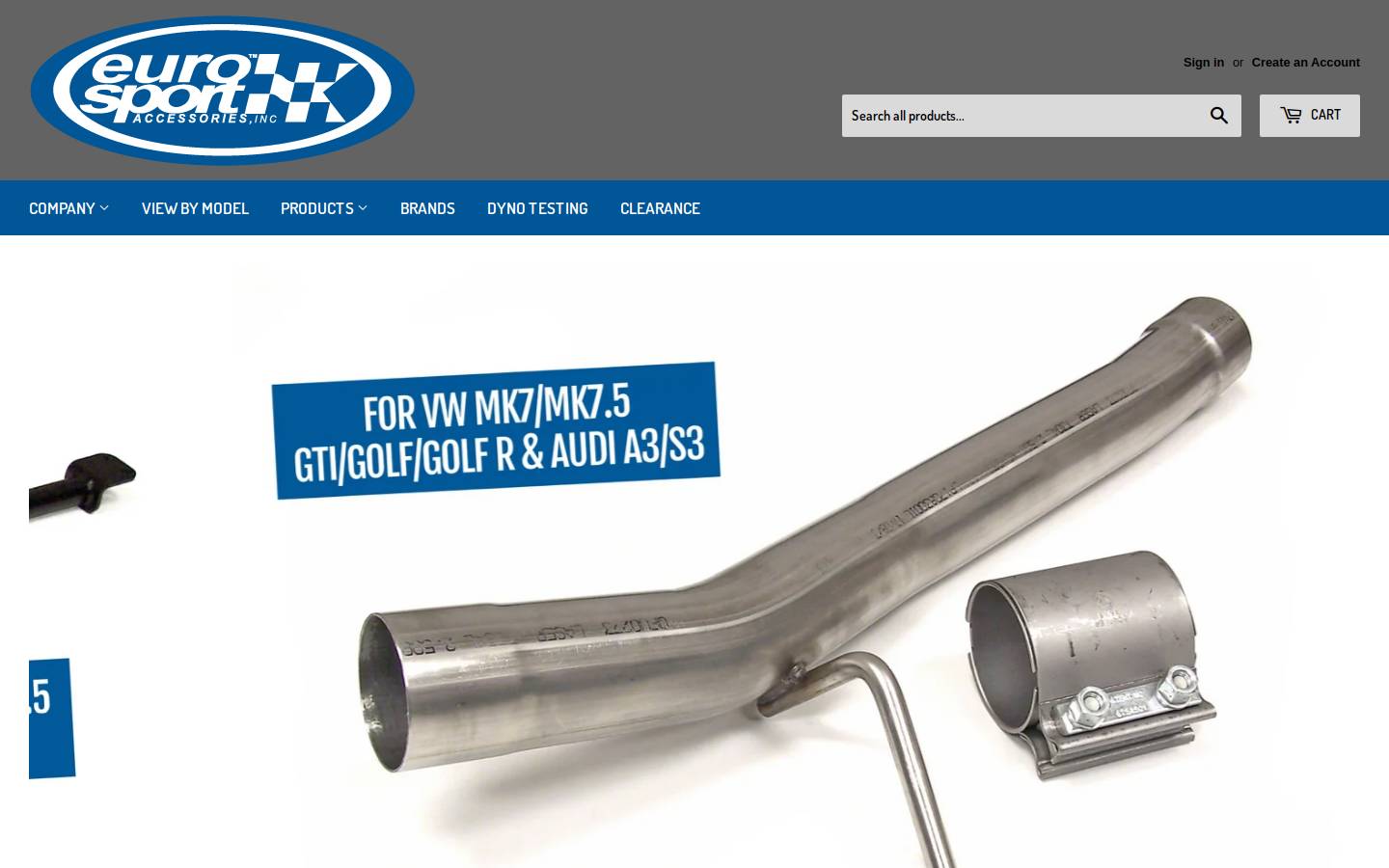 eurosportacc.com homepage screenshot