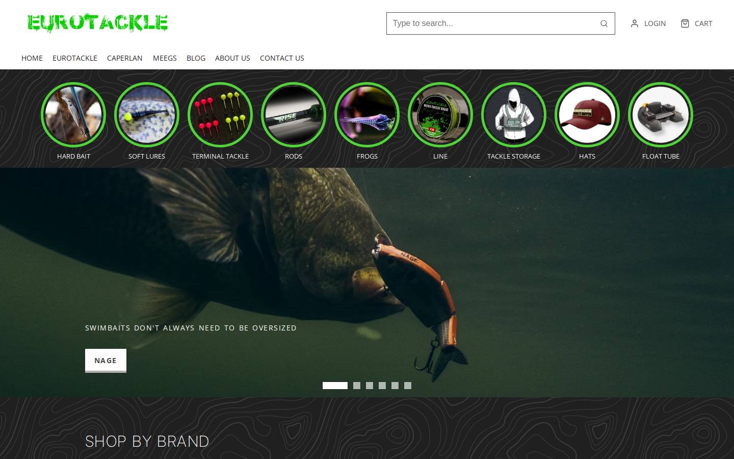 eurotackle.net homepage screenshot