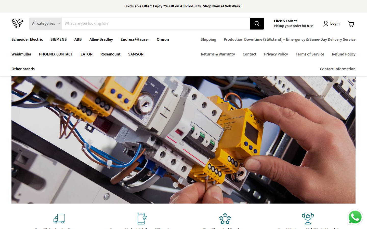 eurowolt.com homepage screenshot
