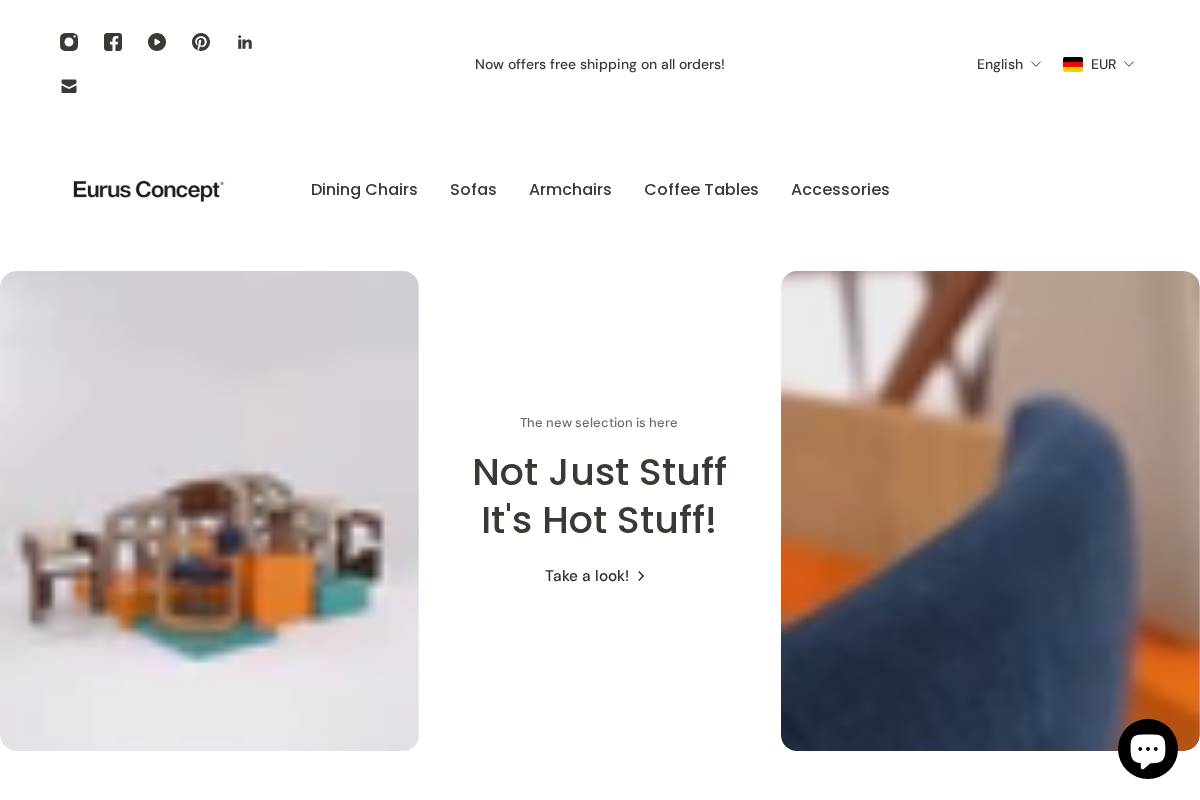 Eurus Concept homepage screenshot
