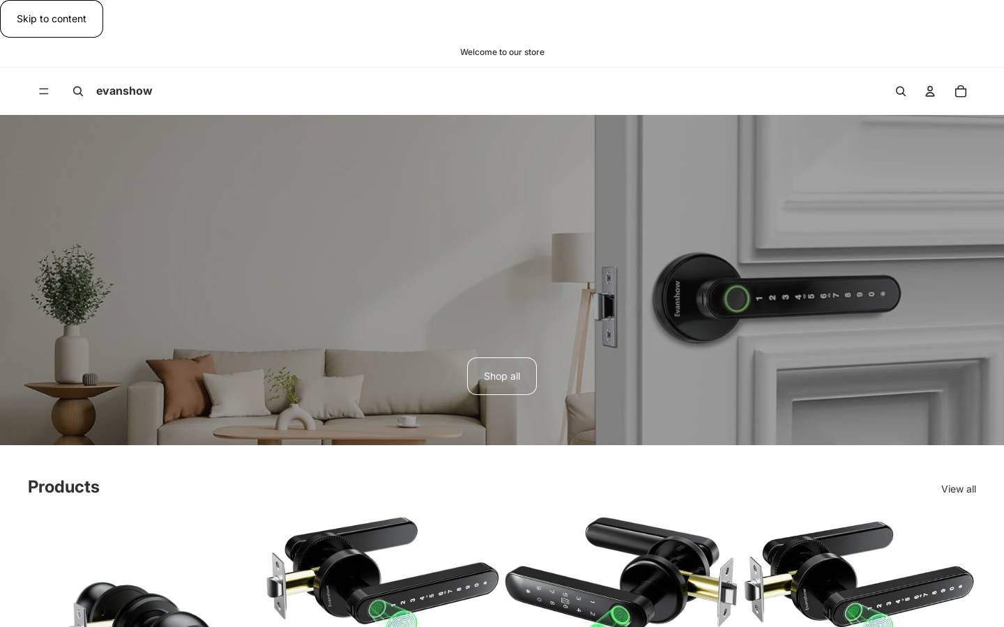 evanshow.com homepage screenshot