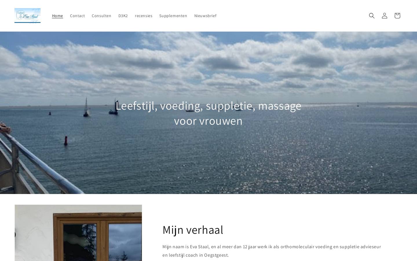 evastaal.nl homepage screenshot
