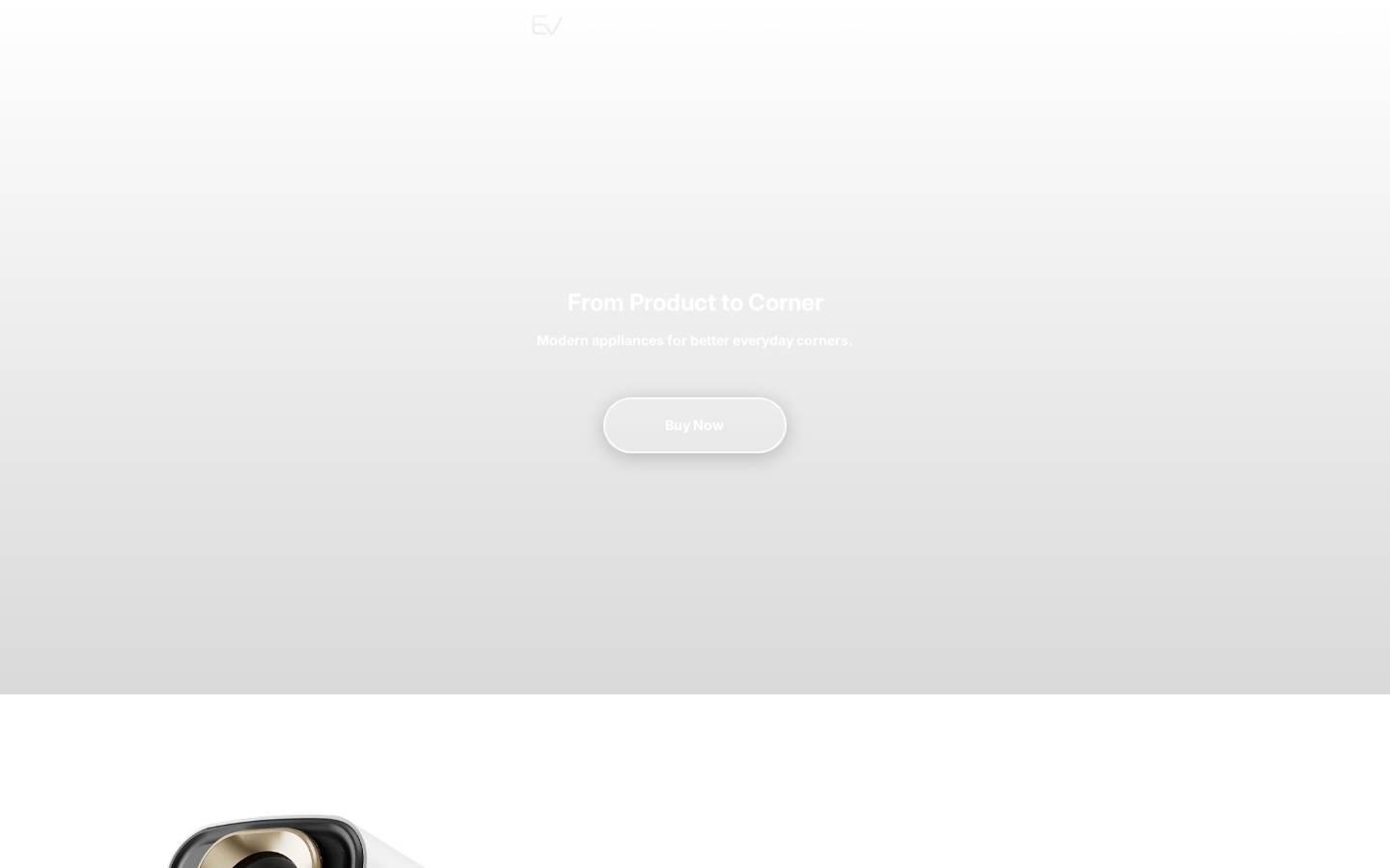 Even Responsible Finance homepage screenshot