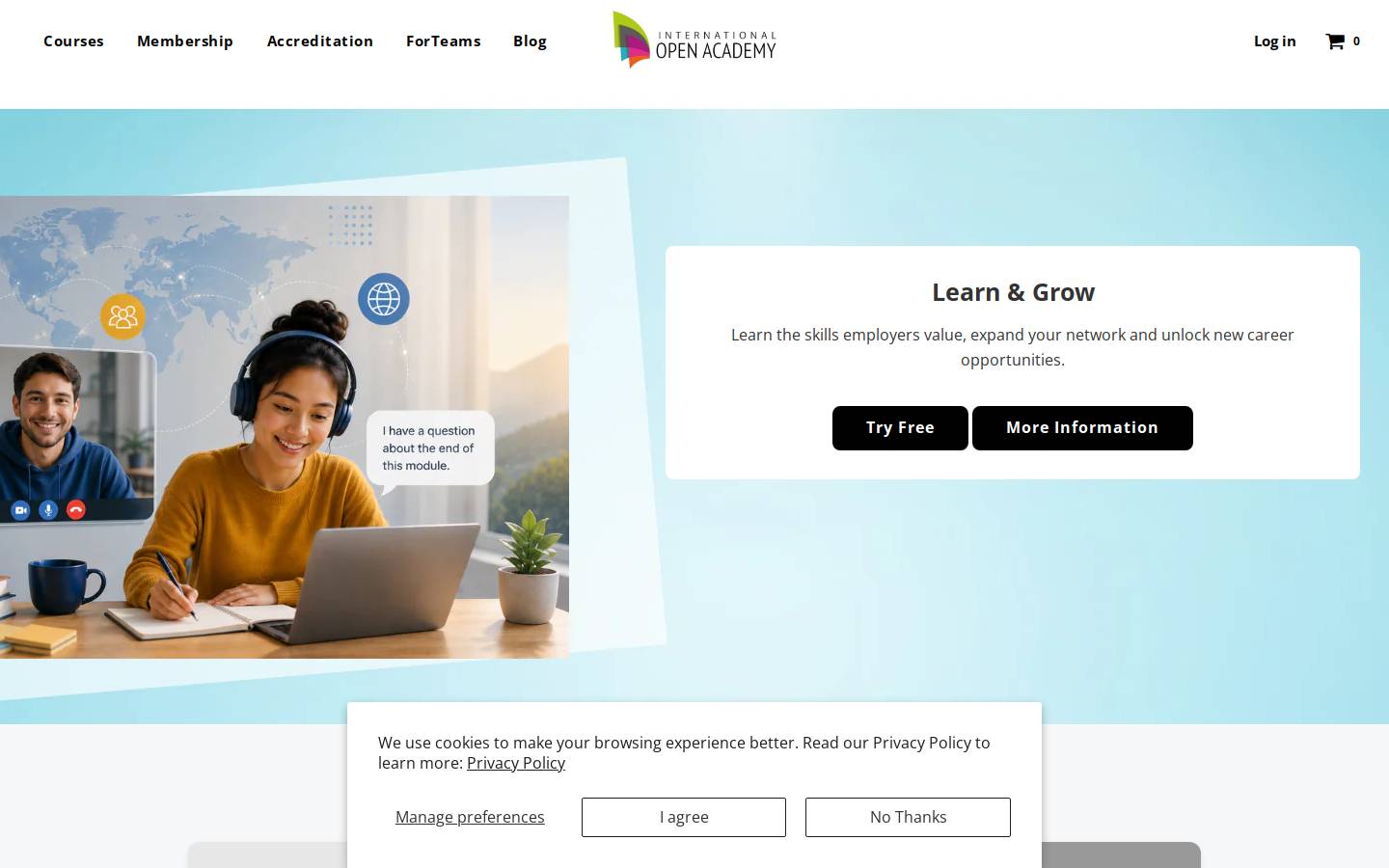 Eventtrix homepage screenshot