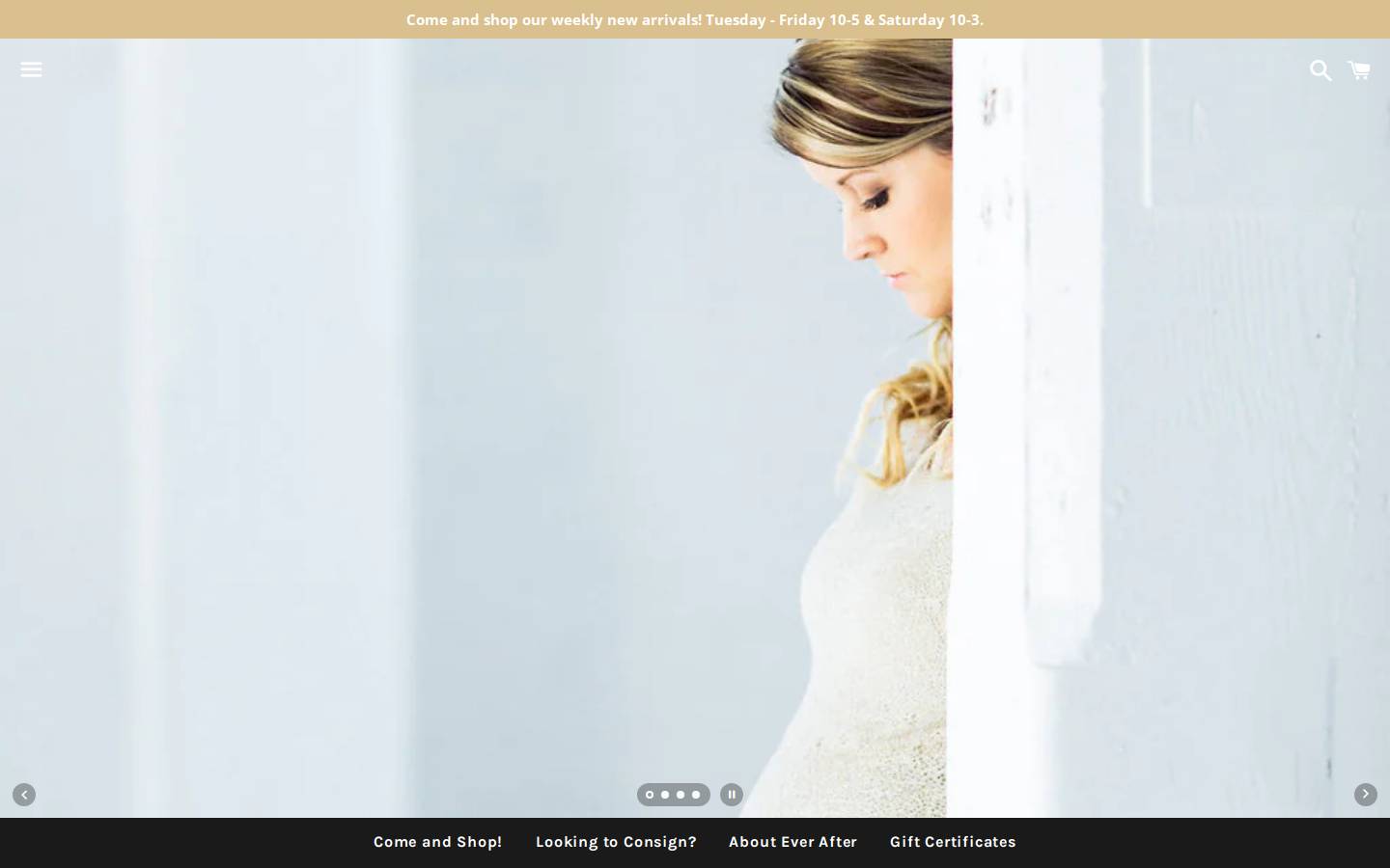 everaftermaternity.ca homepage screenshot