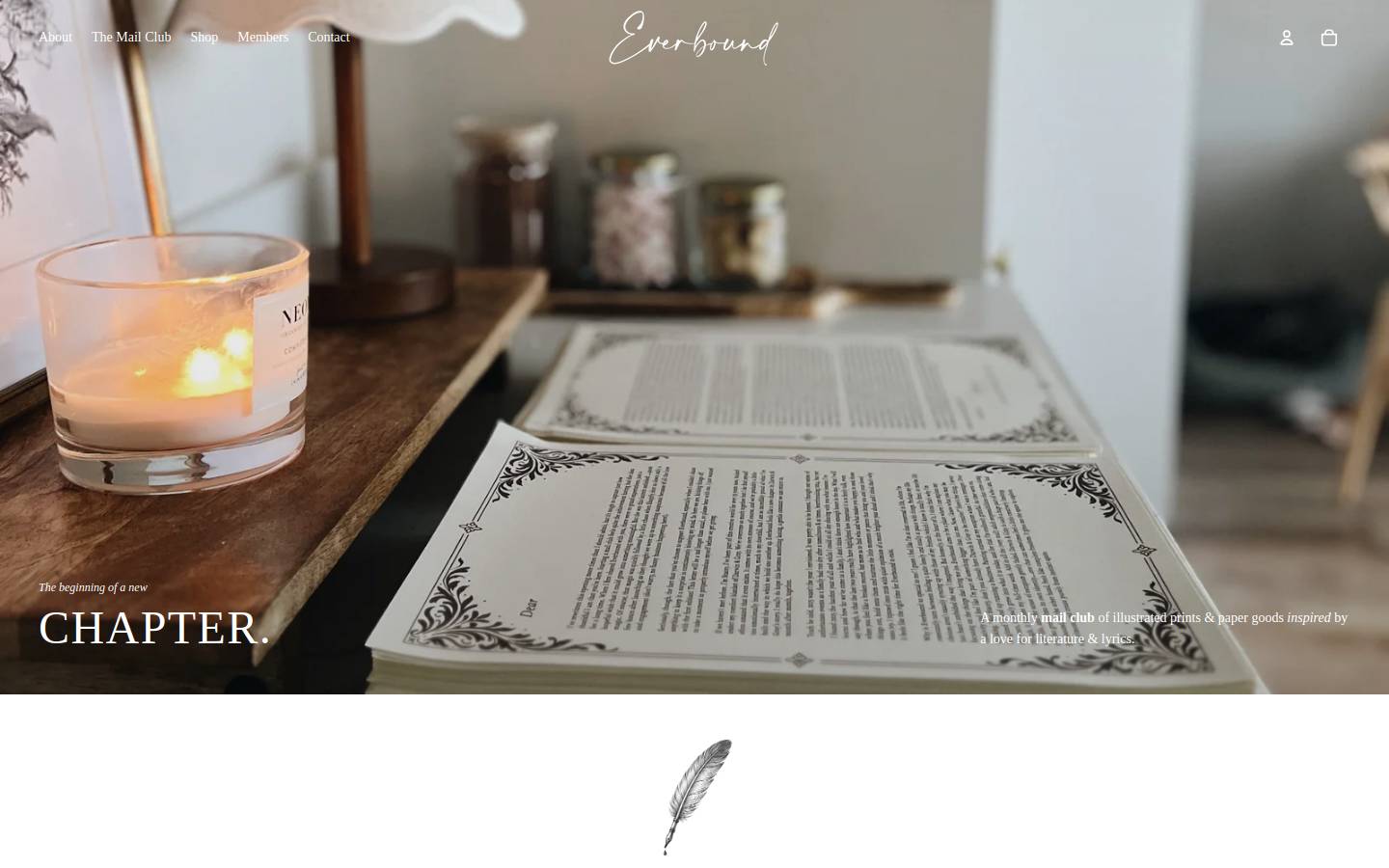 everbound.shop homepage screenshot
