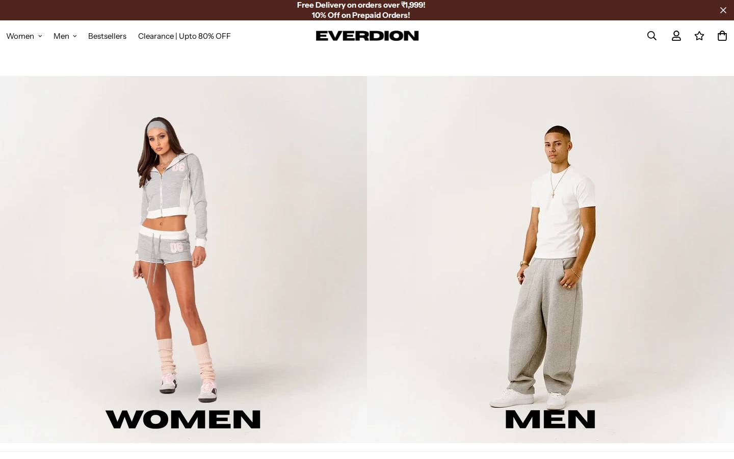 everdion.com homepage screenshot