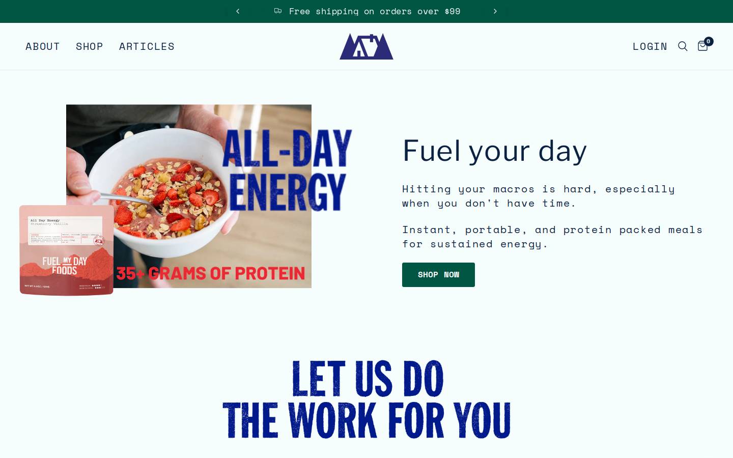 everfuelkitchen.com homepage screenshot