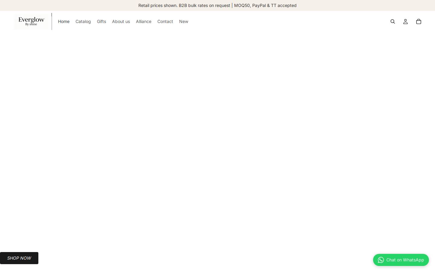 everglowbyshine.com homepage screenshot