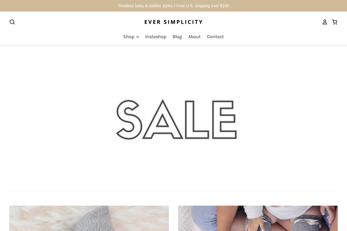 eversimplicity.com homepage screenshot