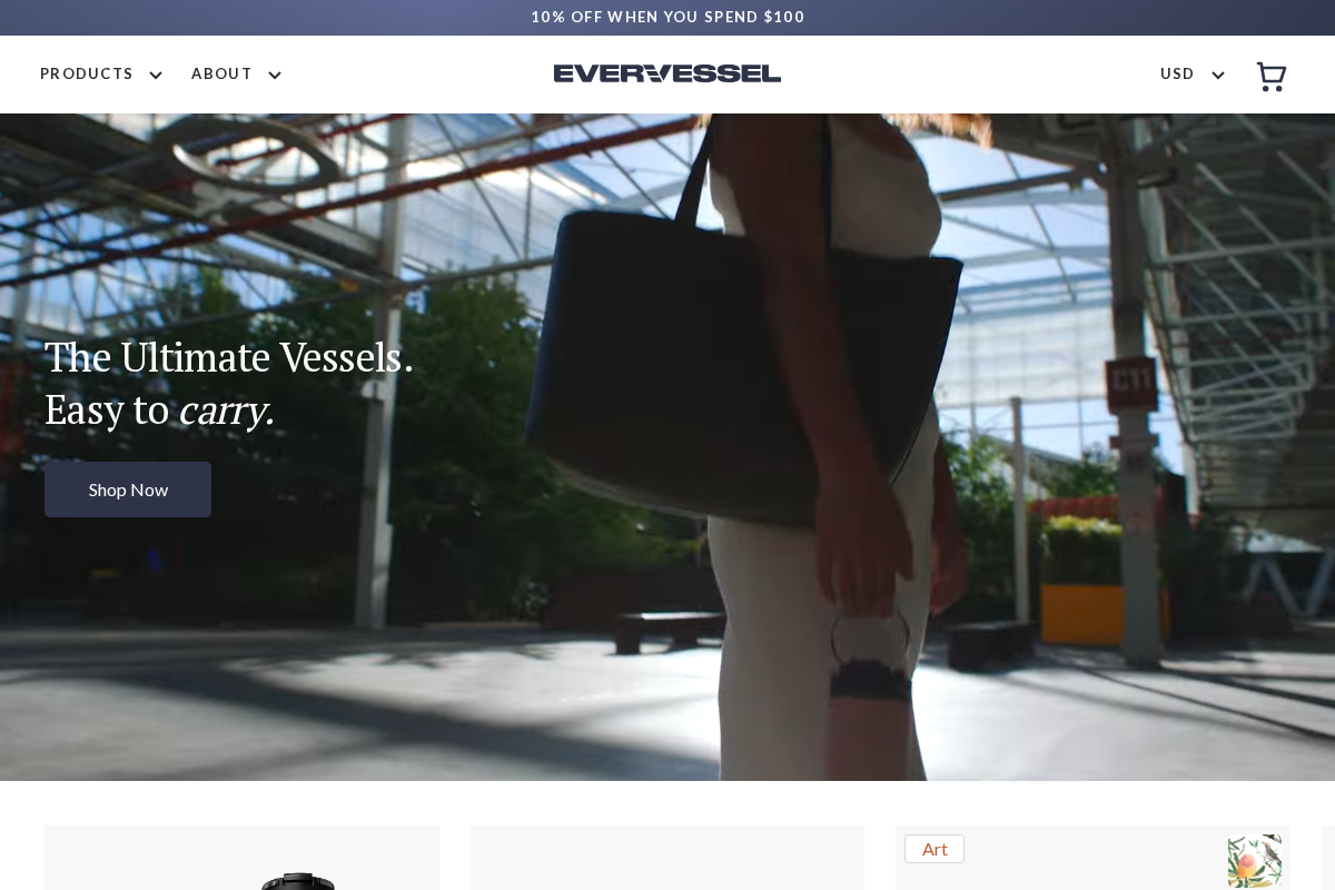 evervessel.com homepage screenshot