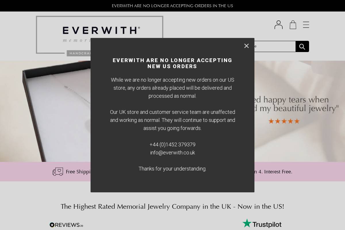 everwith.com homepage screenshot