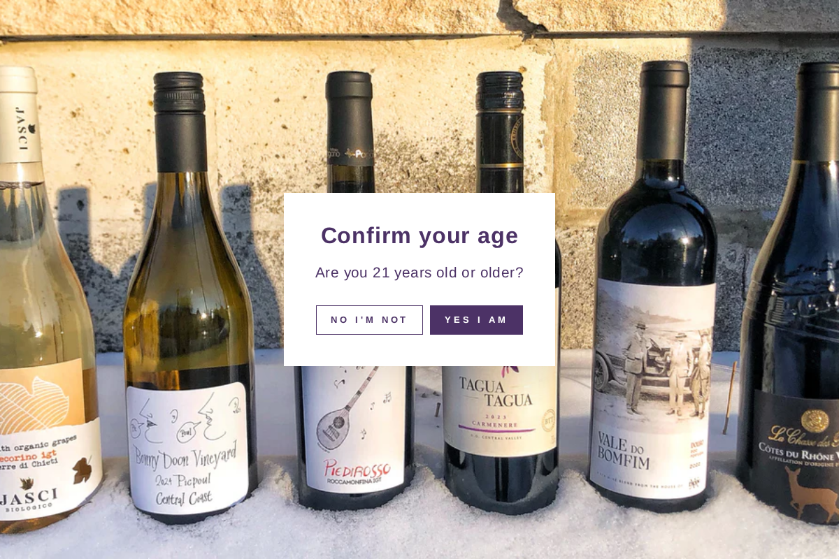 Everyday Wines homepage screenshot