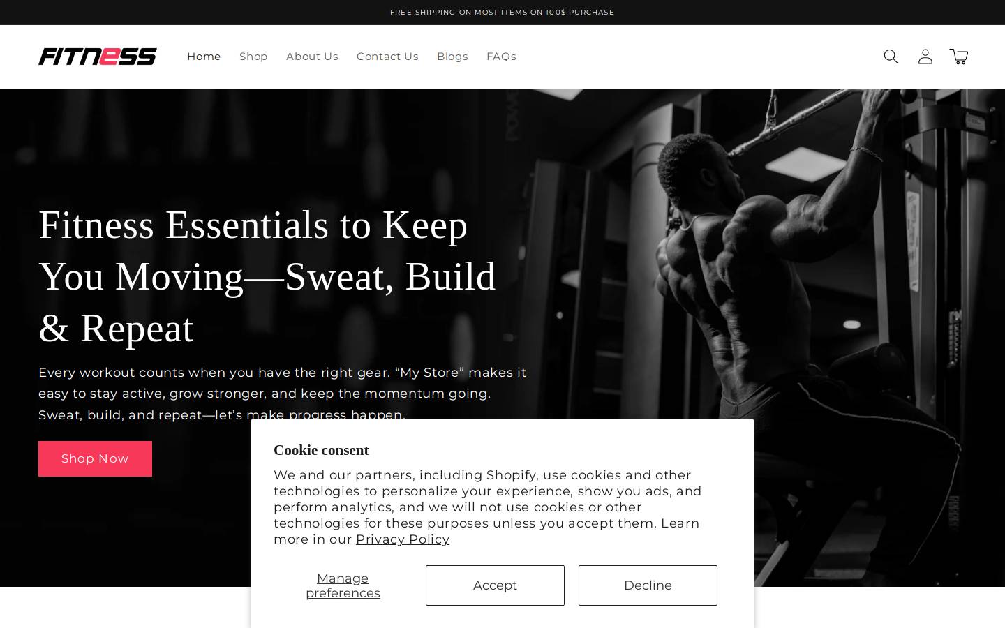 everydayfitness247.com homepage screenshot