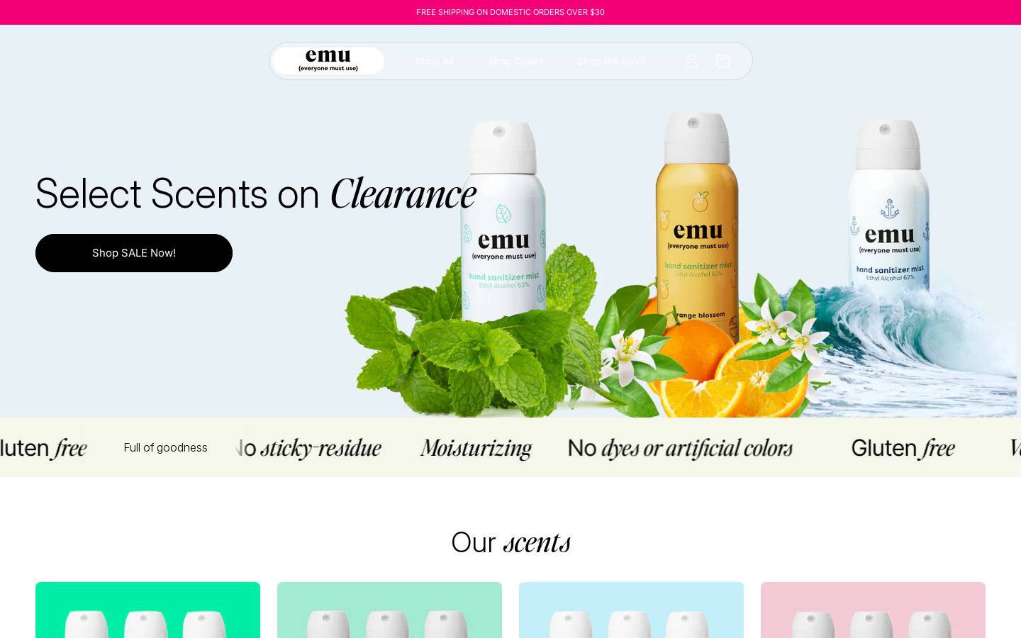 everyonemustuse.com homepage screenshot