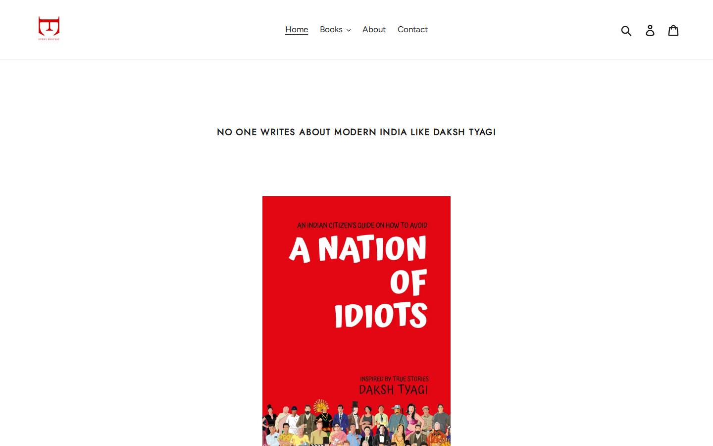 everyprotest.com homepage screenshot