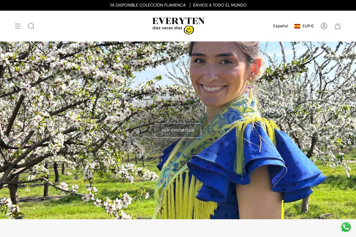 everyten.es homepage screenshot