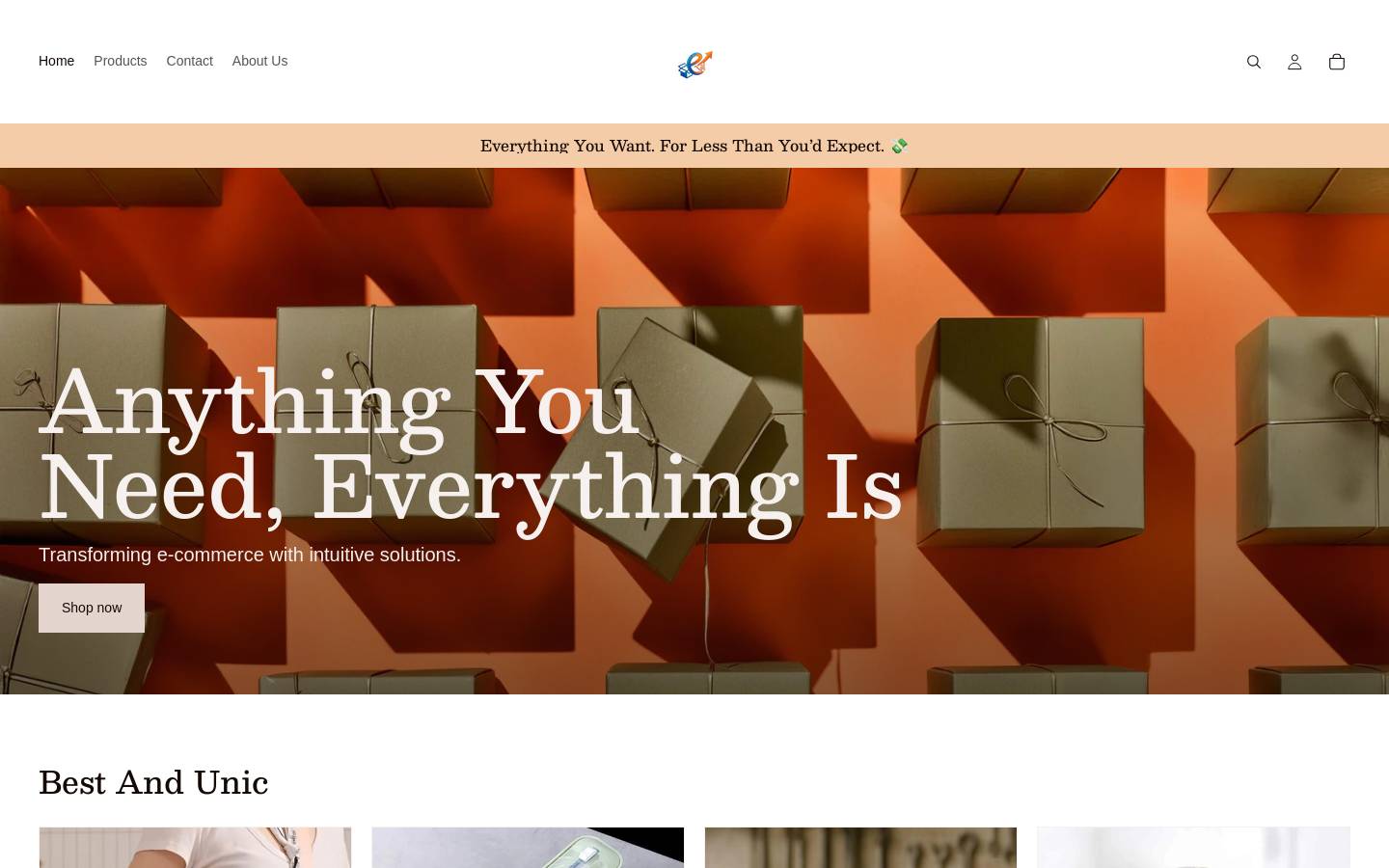 everythings.in homepage screenshot