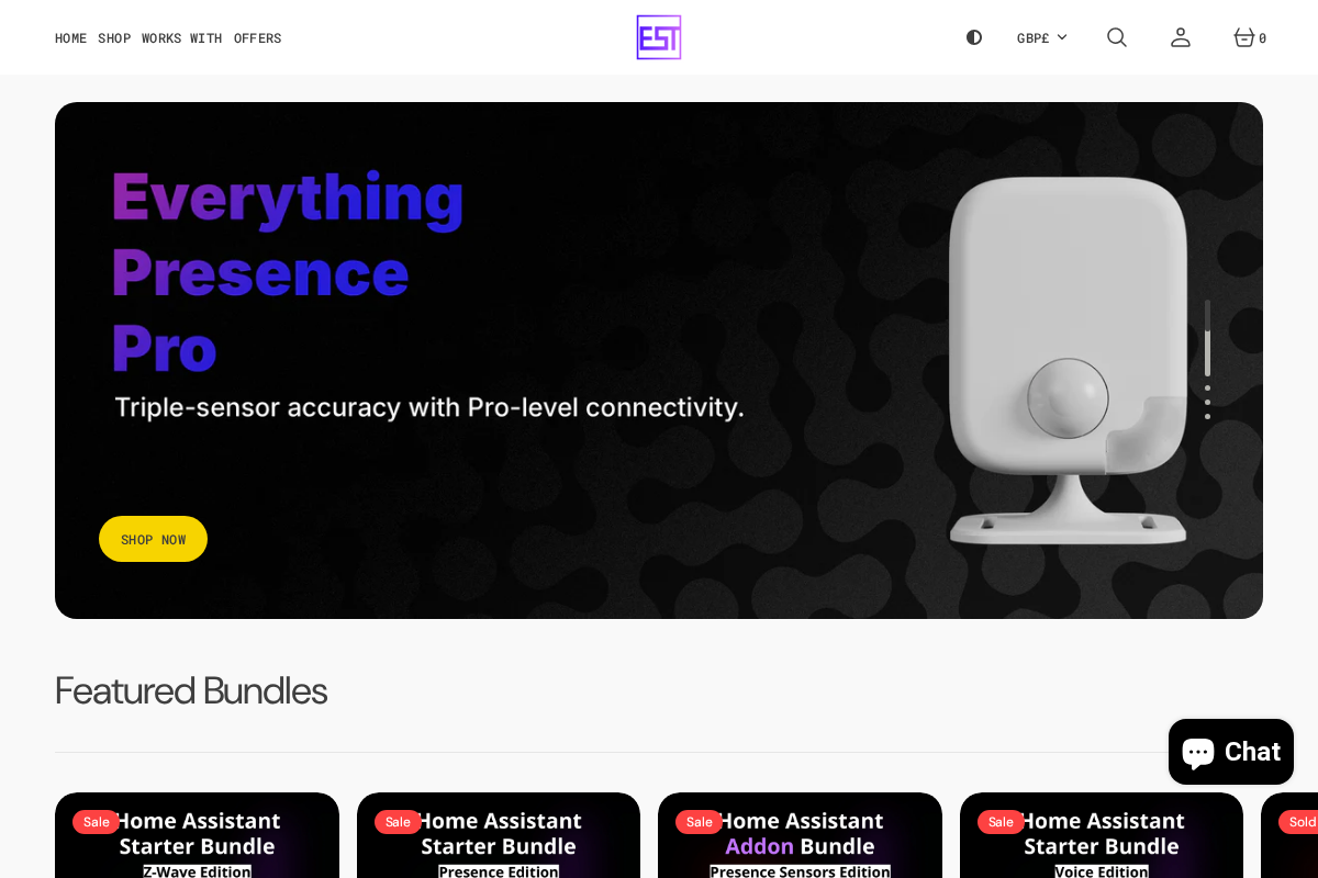 Everything Smart Technology homepage screenshot