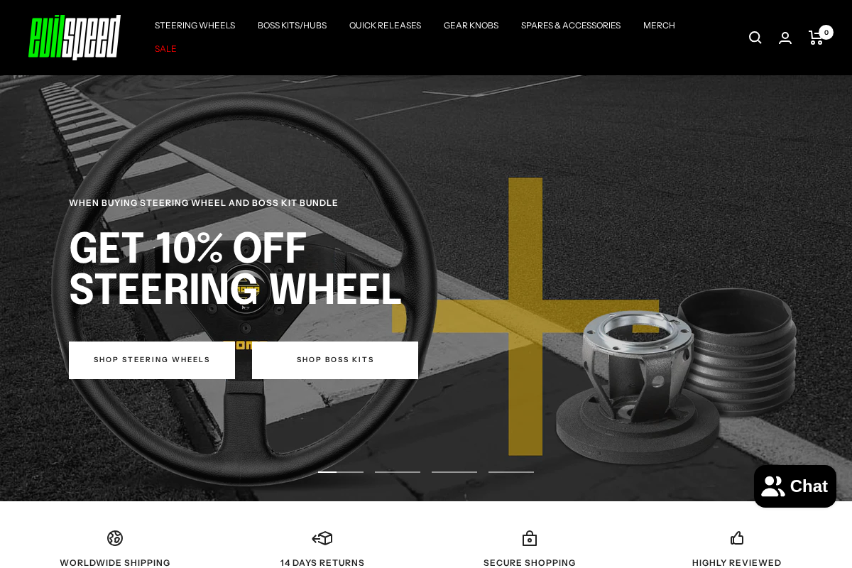 evilspeed homepage screenshot